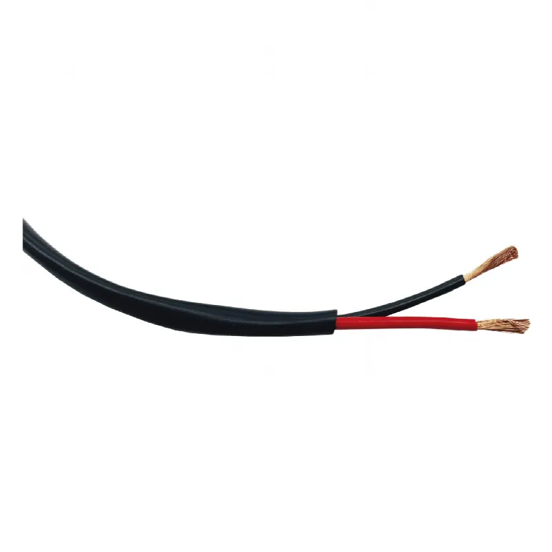 Bobina de 152 Metros / 16AWG 2 Conductores / Cable Profesional de ALTA FIDELIDAD 100% Cobre / Exterior / Direct Burial / Color Negro / Para Aplicaciones de Audio, Control de Acceso y Automatización
