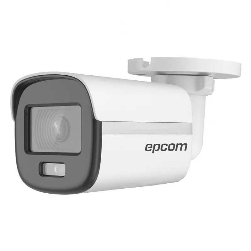 Bala TURBOHD 3K (5 Megapixel) / Lente 2.8 mm / Micrófono Integrado / Imagen a Color 24/7 (ColorVu) / Luz Blanca 20 mts / Exterior IP67 / dWDR / 4 Tecnologías / Metal