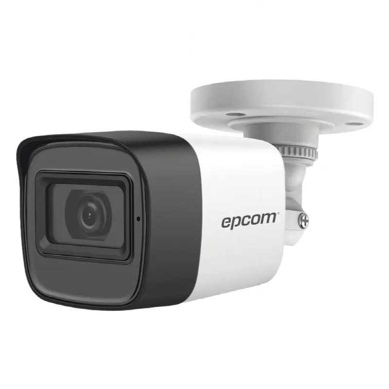 AUDIO POR COAXITRON / Bala TURBOHD 5 Megapixel / Gran Angular 85.5° / Lente 2.8 mm / 30 mts IR EXIR / Exterior IP67 / 4 Tecnologías / dWDR