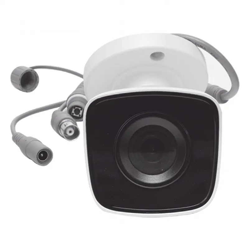 Bala TURBOHD 2 Megapíxeles (1080p) / METALICA / Gran Angular 103° / Lente 2.8 mm / IR EXIR Inteligente 20 mts / Exterior IP66 / TVI-AHD-CVI-CVBS