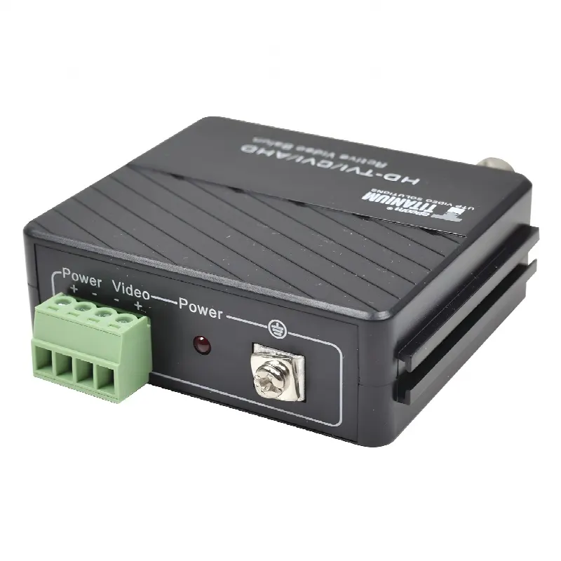 (TRANSCEPTOR) RECEPTOR DE VIDEO ACTIVO DE LARGO ALCANCE /  400 Metros con RECEPTOR ACTIVO TT4501T / Resolución 2 MP / Compatible con cámaras HD-TVI/CVI/AHD/CVBS / Protección Interconstruida contra sobretensión.