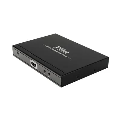 MATRICIAL DE VIDEO HDMI 4X1 (Divisor) / 4 Entradas a 1 Salida HDMI /  1080p @ 60Hz / Diferentes modos de Display / Pantalla completa, Modo Dual, Modo Quad / Conmutación por Botón o Control Remoto / Botón de Control de audio.