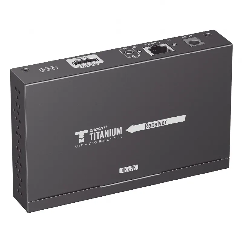 Receptor Compatible para Kit Matricial TT-683-MATRIX-4.0 / Resolución 4K@30Hz / Cat6 / Control IR / Compatible con Switch IGMP (Solo para transmisor versión 4.0).
