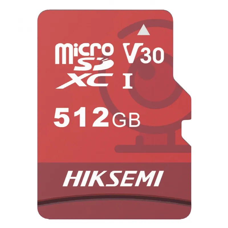 Memoria MicroSD / Clase 10 de 512 GB / Especializada Para Videovigilancia (Uso 24/7) / Compatibles con cámaras HIKVISION y Otras Marcas / 95 MB/s Lectura / 60 MB/s Escritura