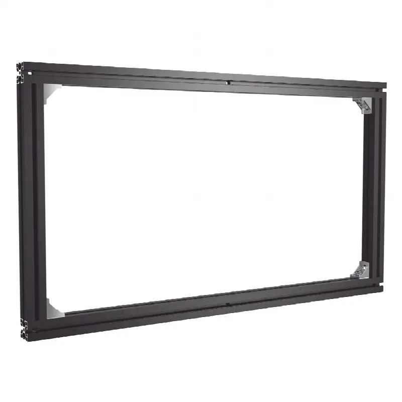 Montaje de Pared para 2 Paneles LED / Uso en Interior / Compatible con DS-D4425FI-CAF(B) y DS-D4418FI-CAF(B)