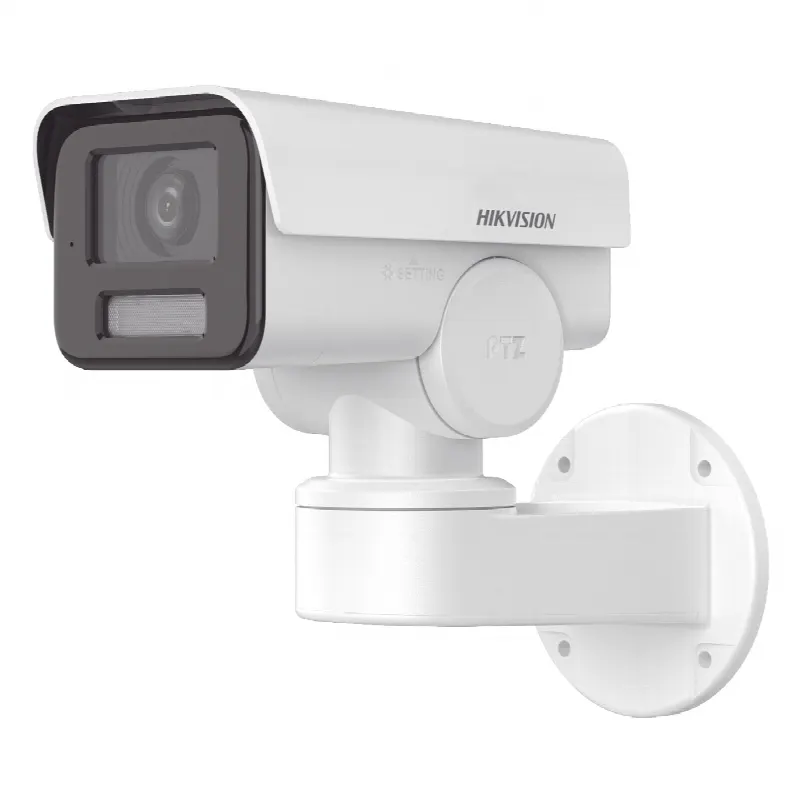 Bala IP PTZ 4 Megapixel / Lente Mot. 2.8 a 12 mm  / Luz IR 50 mts / WDR 120 dB  / PoE / IP66 / Microfono Integrado / Micro SD / Ultra Baja Iluminación