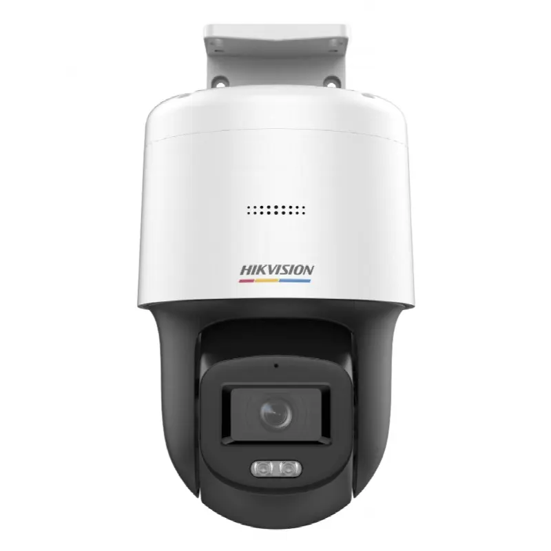 Domo PT IP 4 Megapixel / Lente 4 mm  / Luz Blanca 30 mts / dWDR  / PoE / IP66 / Micrófono y Bocina Interconstruido / Micro SD / Incluye Montaje de Pered y Techo