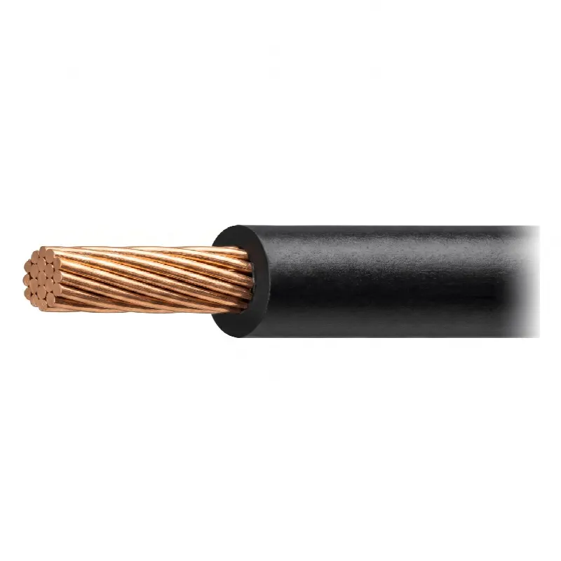 Cable Eléctrico de Cobre Recubierto THW-LS Calibre 14 AWG 19 Hilos Color negro (100 metro)