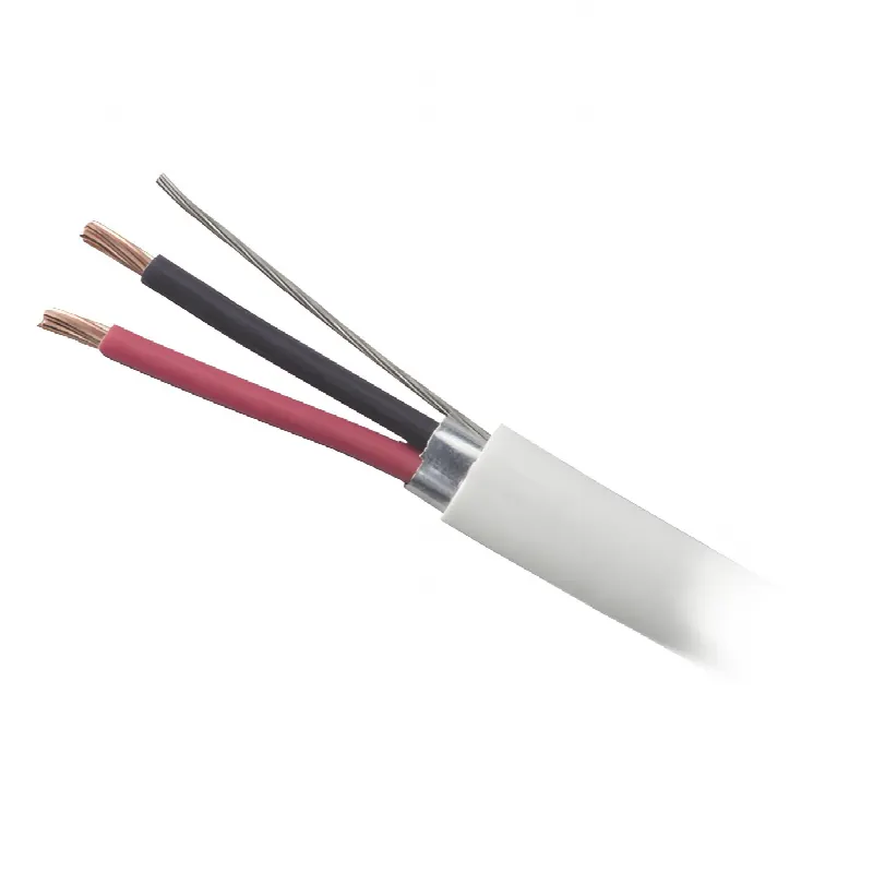 Cable para audio profesional calibre 18 en 2 hilos 100% cobre, BLINDADO perfecto para bocinas y micrófonos, bobina de 152 m (500 ft) / Blanco