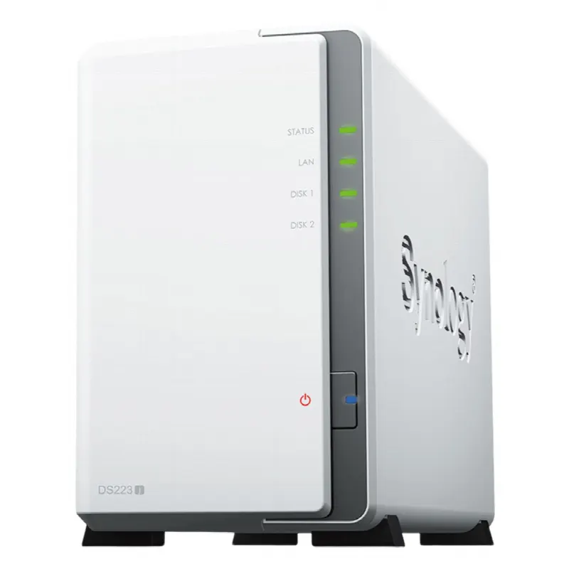 Servidor NAS de 2 Bahías / Hasta 32 TB / Servicio Nube Gratis (P2P) / Administración Remota y Respaldo Programado