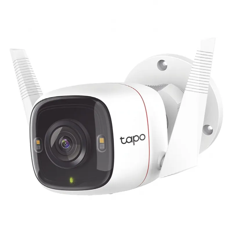 Cámara IP 4 Megapixel (2K) / Lente 3.18 mm / Wi-Fi / 30 mts IR / Exterior IP66 / Audio Bidireccional / Micro SD  hasta 256 GB / Compatible con Google y Alexa