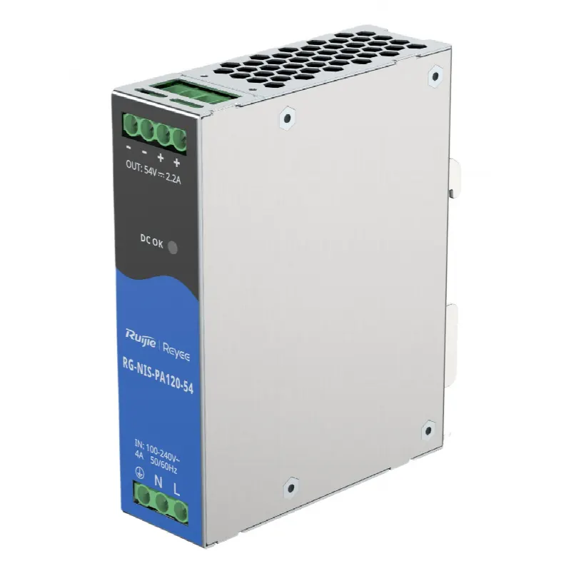Fuente de Alimentación AC/DC / 120W / DIN-Rail / Entrada Universal / Protección Integrada