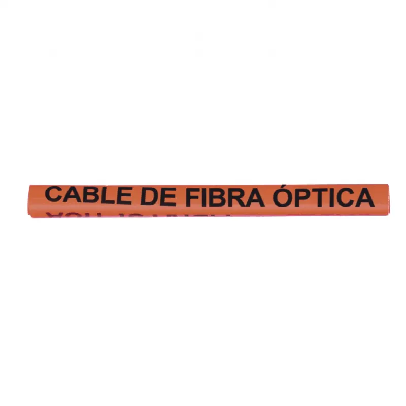 Marcador de Fibra Óptica Color Naranja, Diámetro de aplicación: 6.4 a 12.5 mm (0.49 in)