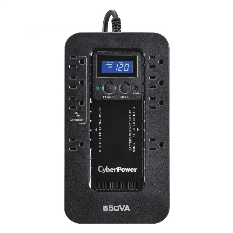 UPS / 650 VA / 390 W / Standby ECO / 120 Vca / 8 NEMA 5-15R / 526 J