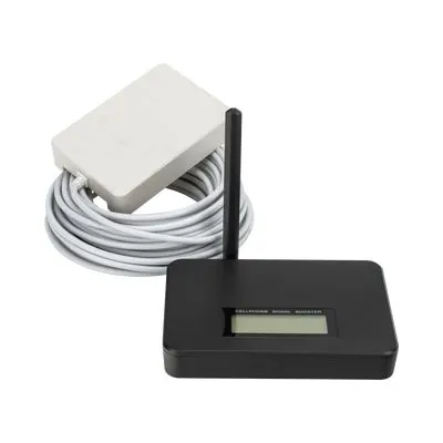 Amplificador de Señal Celular / Banda Única 850 MHz (B5) / Ganancia 65 dB / Cobertura 140 m² / 2G y 3G / Sin Configuración