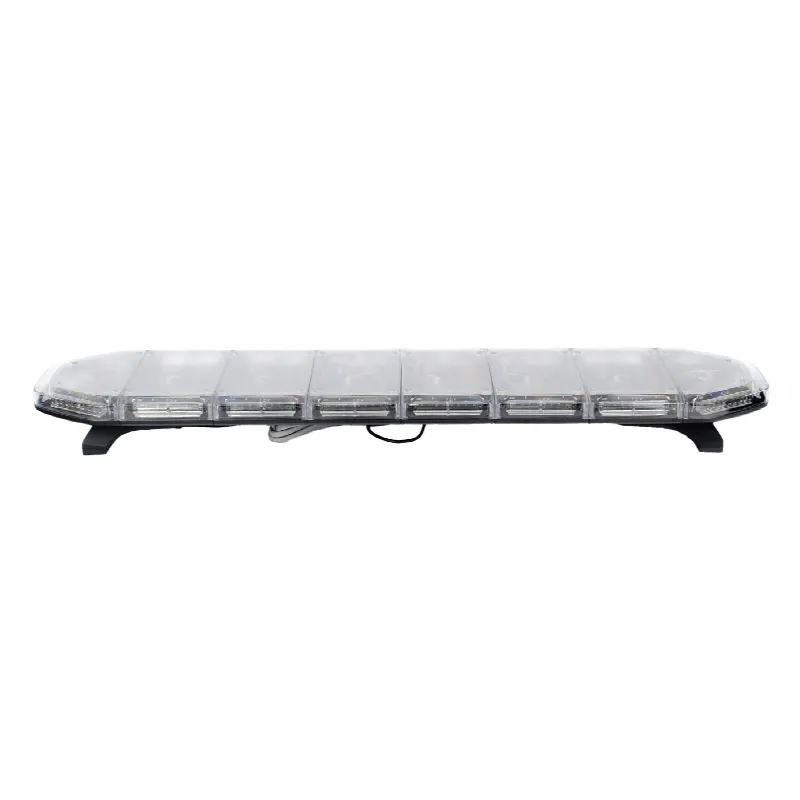 Barra de Luces LED / 47" (120 cm) / 112 LED / 18 Módulos / 45 Patrones / 12 VCC / Ámbar-Blanco
