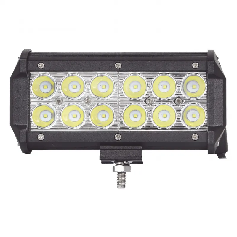 Barra de Luz LED / 12 LED / 1500 Lúmenes / 18 W / 10-30 Vcc / IP67 / 6.5 Pulgadas