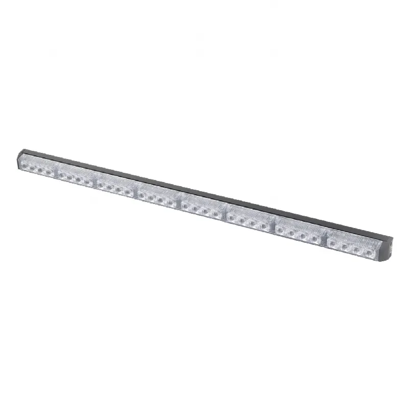 Barra de Luz de Advertencia / 8 Módulos / LED Gen III Alta Potencia / Rojo/Azul / 75 cm (29.5 in) / 10-16 VCC / 3 A Máx.