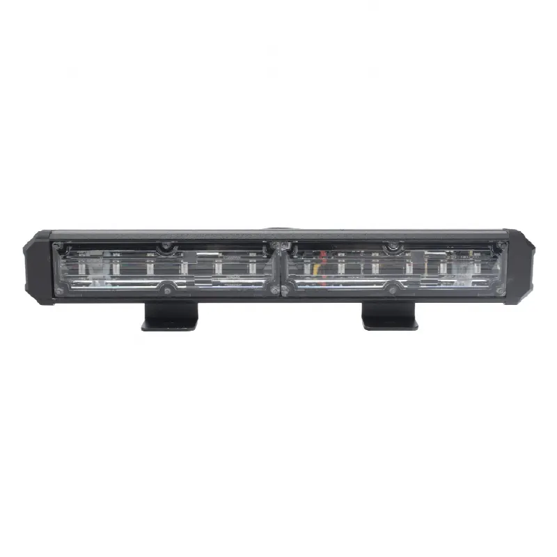 Barra de Luz de Advertencia / 2 Módulos de 6 LED Gen III / 10.8' (274 mm (11 in)) / Rojo / 10-30 VCC / 180°