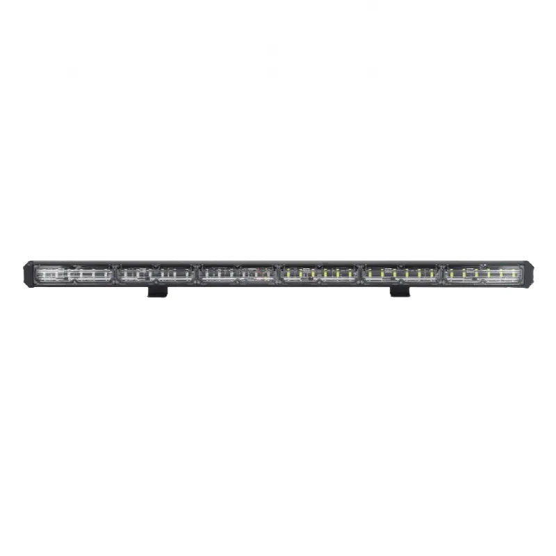 Barra de Advertencia LED / 6 Módulos / 30 Pulgadas (762 mm) / 24 LED Gen III / 18 Patrones de Destello / 10-30 VCC / Ámbar/Claro