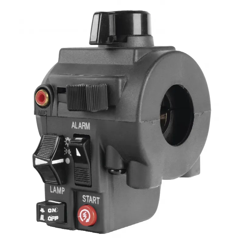 Controlador de Luces y Sirena / 12V DC / IP66 / Interruptor 4 Posiciones / Diseño Compacto