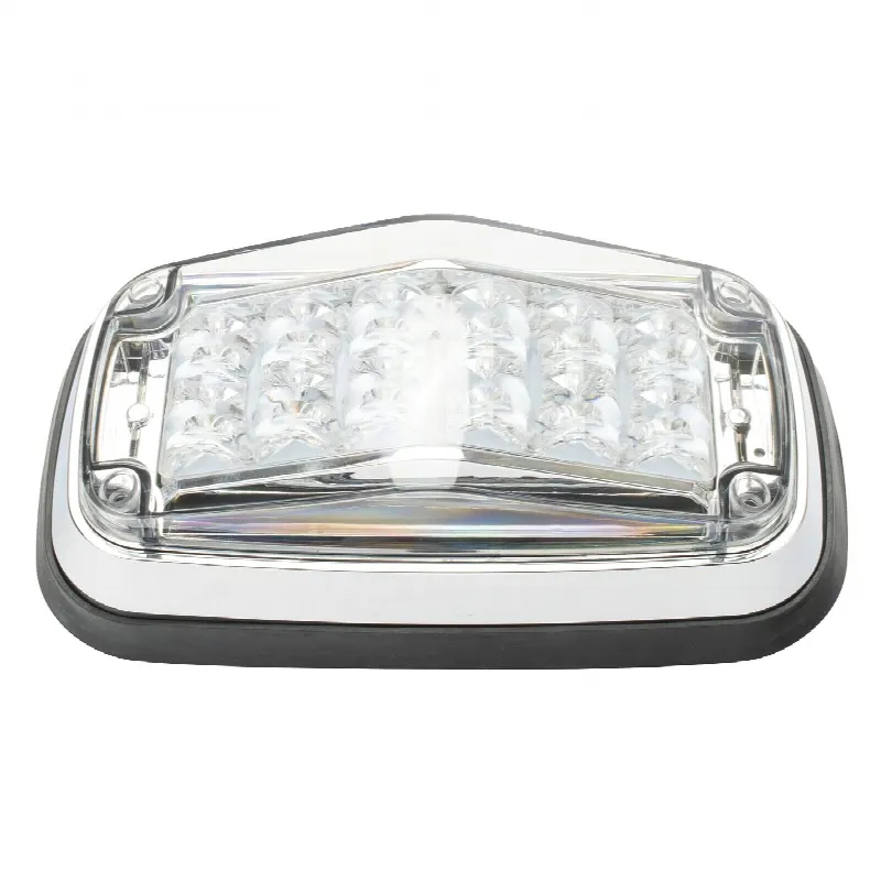 Luz de Advertencia LED / 6 LEDs Ultra Brillantes / 11 Patrones de Destello / IP67 / 12-30 VCC / Certificación SAE y ECE