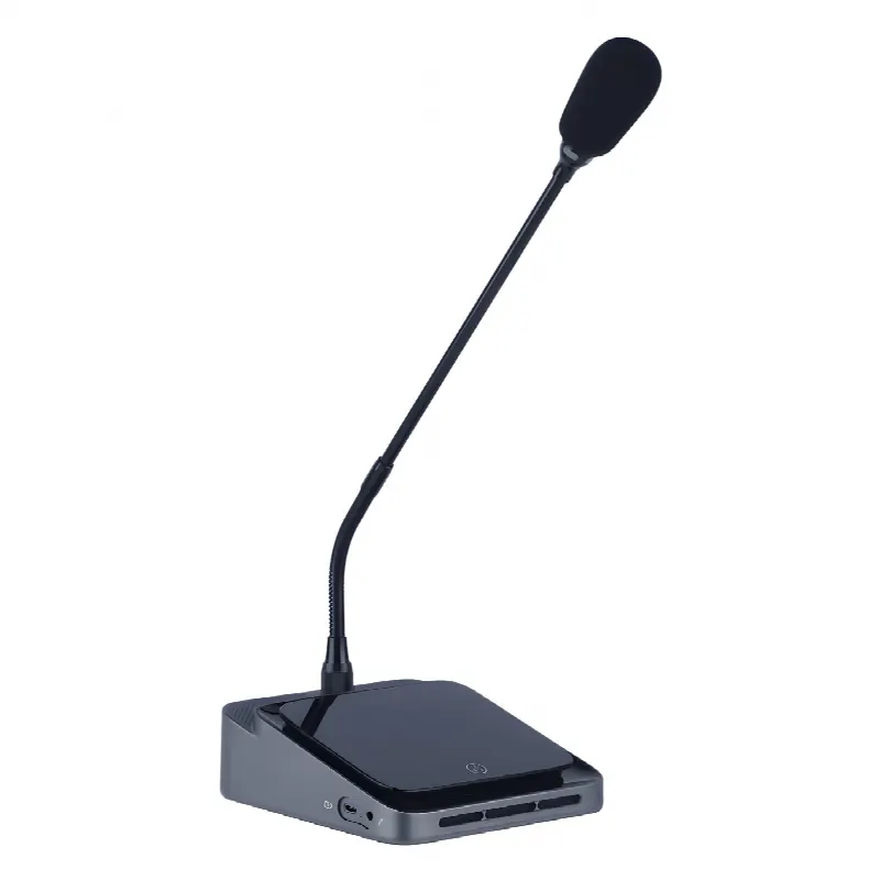 Micrófono Inalámbrico de Mano / Rango UHF 640-690 MHz / Potencia Ajustable 7 Niveles / Autonomía >10 Horas / Display OLED / Mute por Caída