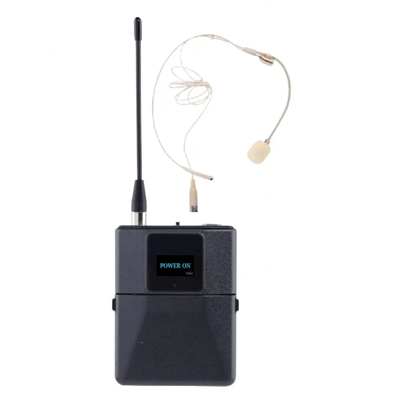 Micrófono Inalámbrico Digital / Banda U 540-690 MHz / Modulación pi/4-DQPSK / Autonomía 10 Horas / Display OLED / Potencia Ajustable 10 dBm