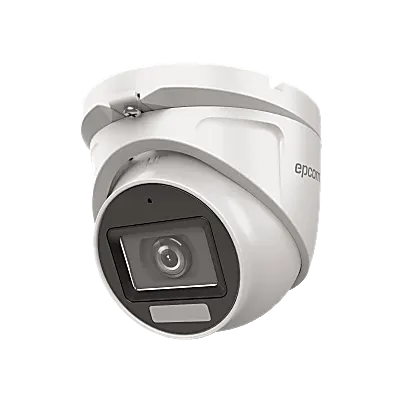Cámara Turret TurboHD / 3K / Dual Light 20 m (65.6 ft) / Audio por Coaxitron / IP66 / WDR Digital / Exterior