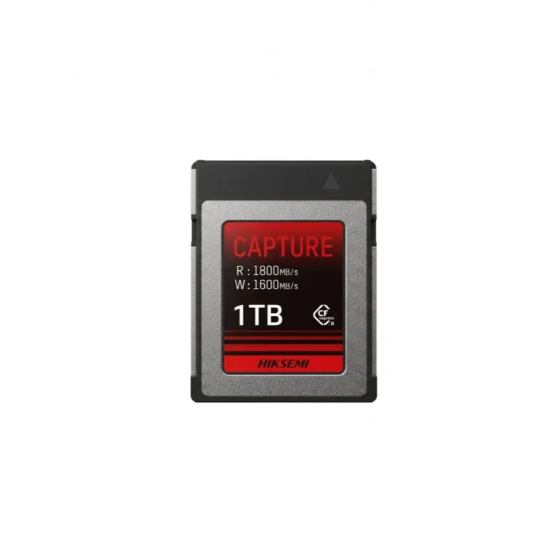 Tarjeta CFexpress Tipo B / 1 TB / Lectura 1800 MB/s / Escritura 1600 MB/s / PCIe Gen 3×2 / 8K RAW