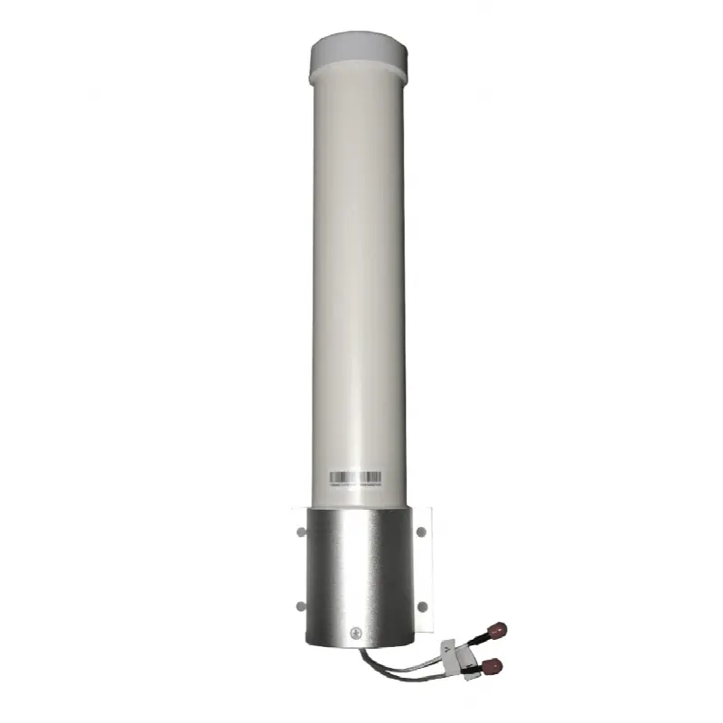 Antena Omnidireccional / 360° Cobertura / 5 GHz / 11 dBi Ganancia / Polarización Dual / IP65 / Montaje en Poste / SMA Macho