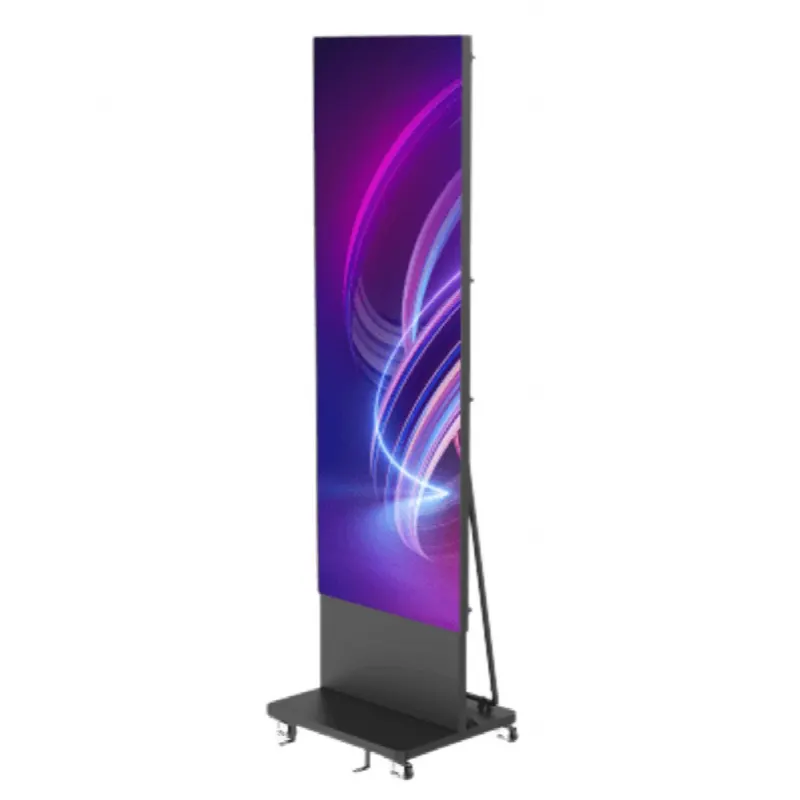 Poster LED de Piso / Pixel Pitch 1.8 mm / 600 cd/m² / Refresco 3840 Hz / Modular Expansible / Case de Transporte / Interior