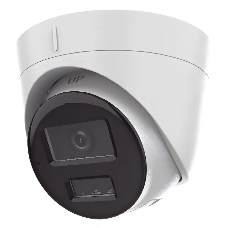Cámara Turret IP / 4 Megapixel / Dual Light 30 m (98.4 ft) / Lente 2.8 mm / 98° FOV / AcuSense Lite / IP67 / PoE / Exterior