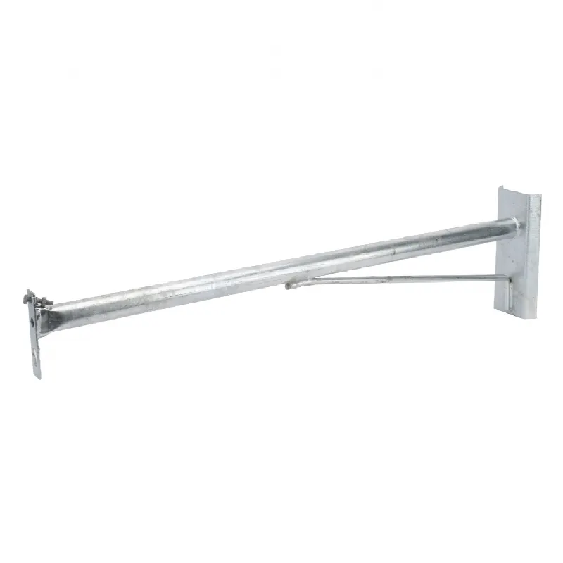 Brazo de Extensión para Fibra Óptica / 100 cm (3.28 ft) / Acero Galvanizado por Inmersión en Caliente / 4.1 kg / ADSS/Mini-ADSS / Compatible con Herrajes Tipo J