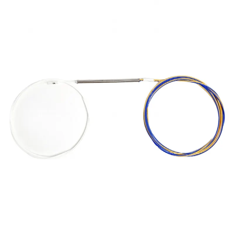 Divisor Óptico FBT / 1x2 Desbalanceado 45/55 / Fusión sin Conectores / Longitud de Onda 1310-1550 nm / Rango -20 a 70 °C
