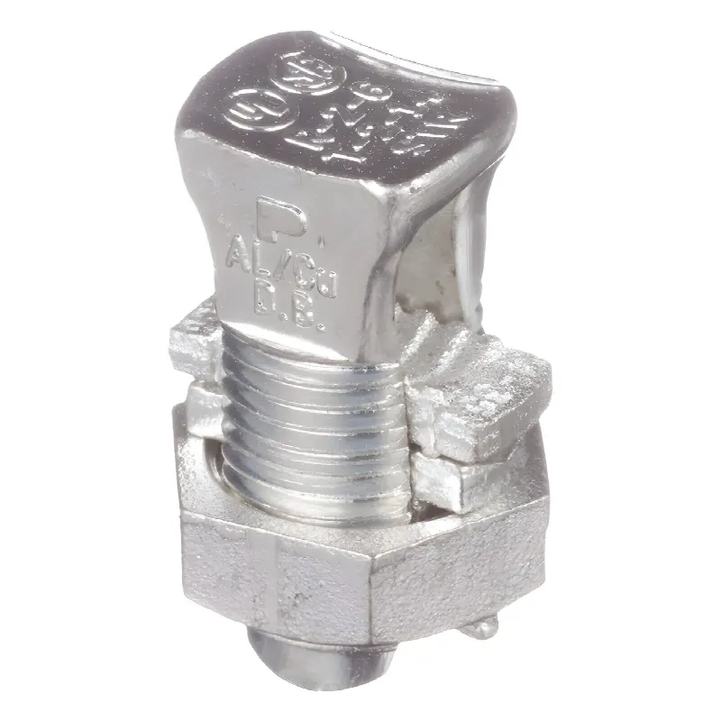 Conector Mecánico de Perno Dividido  Cobre, Estañado, Tipo SBCT, Clase Doble, para Cables Calibre #6 STR-#2 STR AWG.