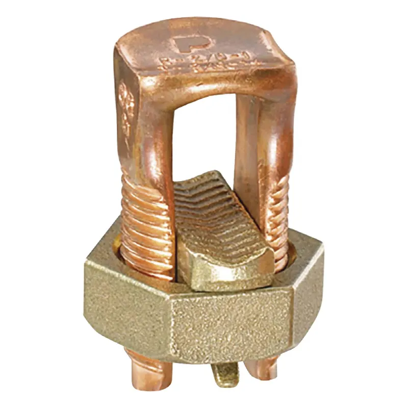 Conector Mecánico de Puesta a Tierra, de Cobre, Para Cables de Calibre 4 a 1/0 AWG
