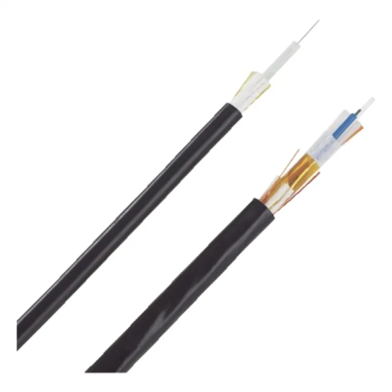 Cable de Fibra Óptica de 12 hilos, Monomodo OS2, Interior/Exterior, Loose Tube 250um, No Conductiva (Dieléctrica), OFNP (Plenum), Precio Por Metro
