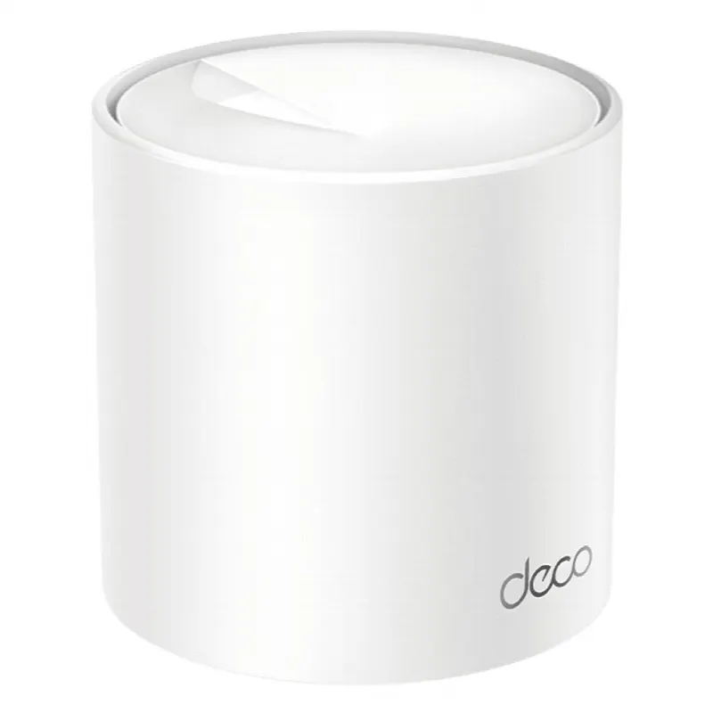 Router MESH Wi-Fi 6 / AX1500 Mbps / Doble Banda / 2 Puertos Gigabit WAN/LAN / 2 Antenas Internas / App Deco / Interior