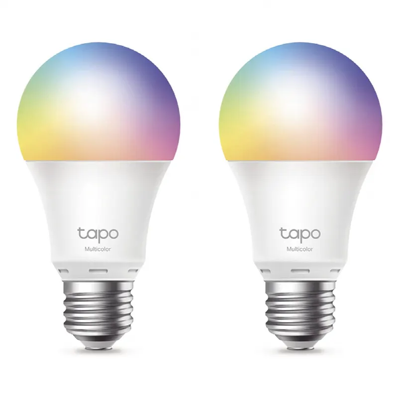 Foco Smart Wi-Fi Multicolor / A60 E27 / 806 Lúmenes / Atenuación 1%-100% / 2500-6500 K / Control por Voz / 2.4 GHz