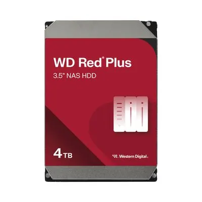 Disco Duro NAS / 4 TB / CMR / SATA 6 Gb/s / NASware 3.0 / 180 TB/año / MTBF 1 Millón de Horas