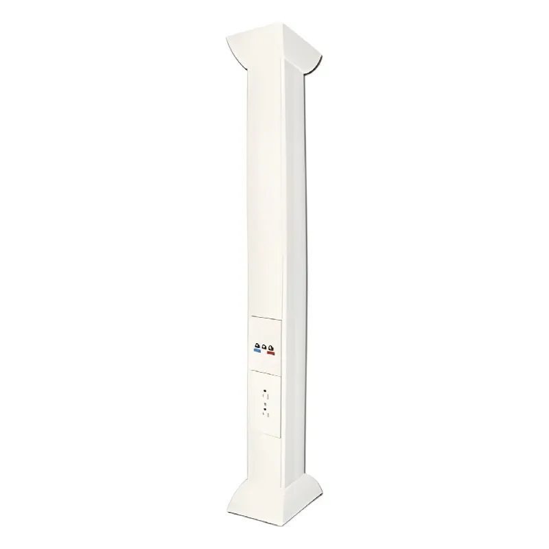 Pole Blanco de 3m (9.84 ft) para instalaciones eléctricas, voz y datos, No incluye accesorios, se venden por separado los  modelos TEK100DUPLEX( accesorios de fijacion y contacto duplex) y TEK100UNI ( soporte y tapa universal) (13000-01000)