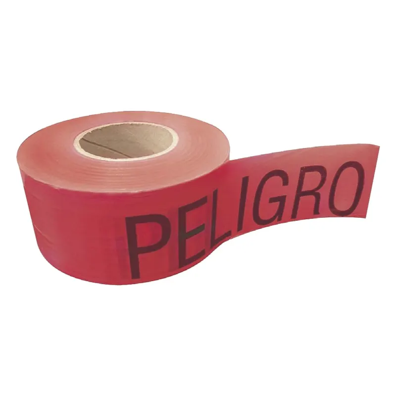 Cinta para barricada PELIGRO de 100 m y ancho de 3.