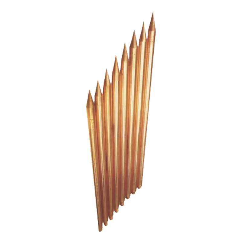 Varilla de Acero con Recubrimiento de Cobre Diámetro 3/4 de 3m de Largo
