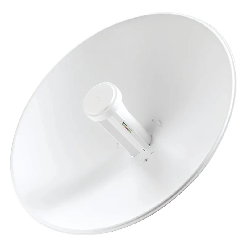 PowerBeam airMAX M2, hasta 150 Mbps, frecuencia 2 GHz (2405 - 2475 MHz) con antena tipo plato de 18 dBi