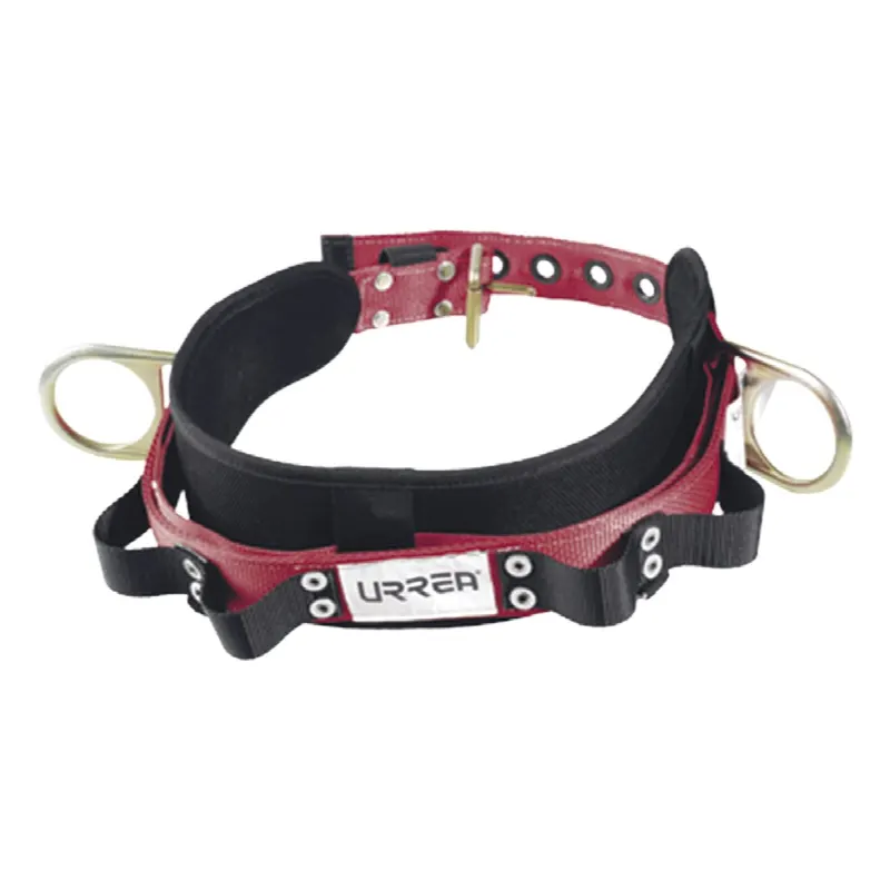 Cinturón para liniero, talla 36, con bandas para porta herramientas y dos anillos tipo D.