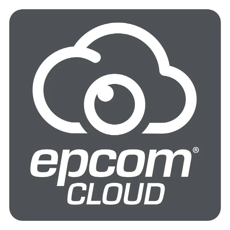 Suscripción Anual Epcom Cloud / Grabación en la nube para 1 canal de video a 4MP con 7 días de retención / Grabación continua