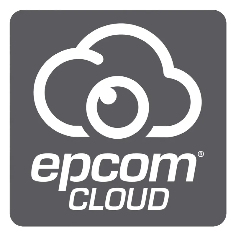 Suscripción Anual Epcom Cloud / Grabación en la nube para 1 canal de video a 8MP con 30 días de retención / Grabación por detección de movimiento