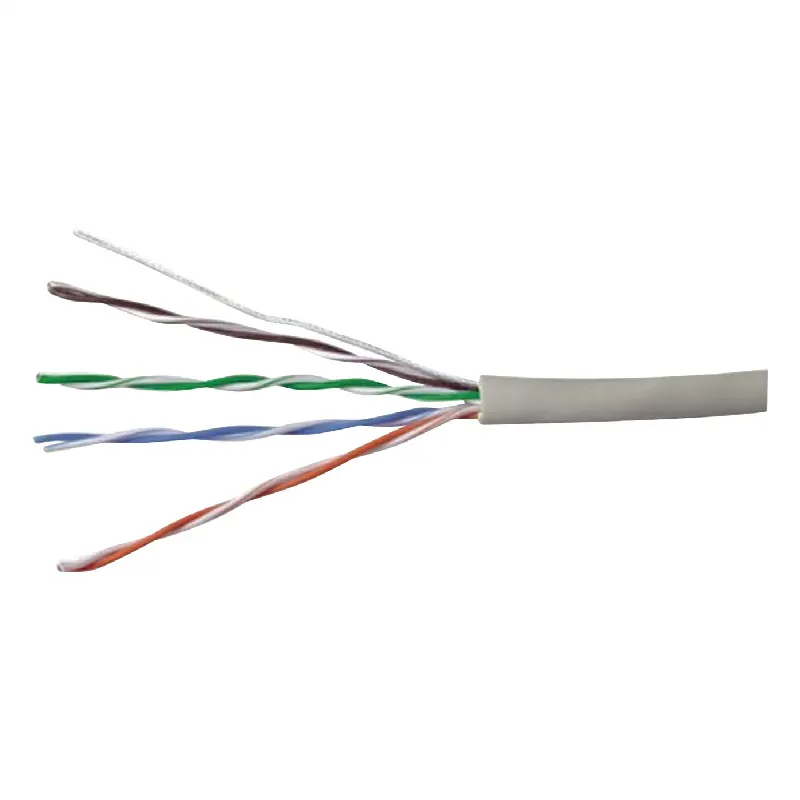 Bobina de Cable UTP 305 m (1000 ft). de Cobre, PanNet, Gris, Categoría 5e (24 AWG), PVC (CM), de 4 pares