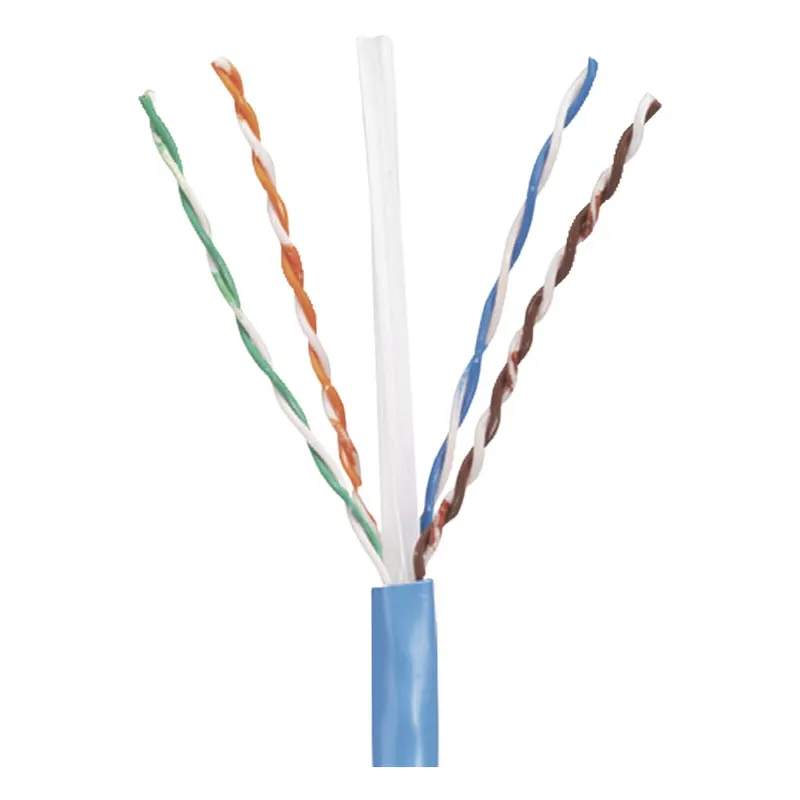 Bobina de Cable UTP 305 m (1000 ft). de Cobre, PanNet, Azul, Categoría 5e (24 AWG), PVC (CM), de 4 pares